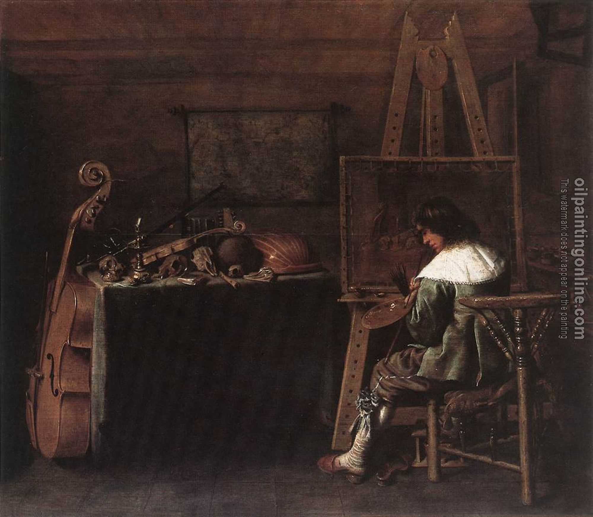 Pot, Hendrick Gerritsz - The Painter in his Studio